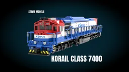 Korail 7400class Diesel Locomotive