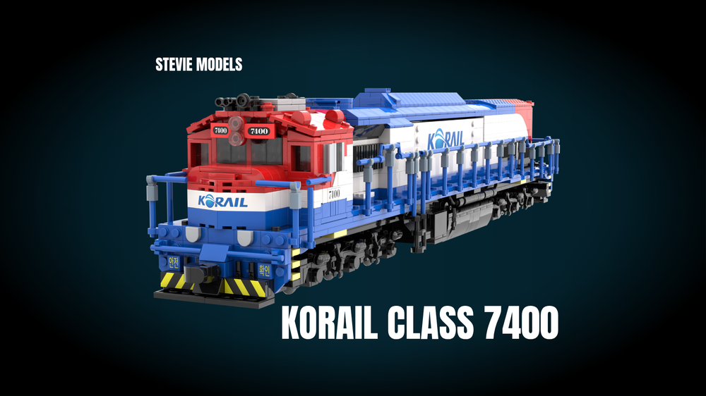 Lego Korail 7400class Diesel Locomotive