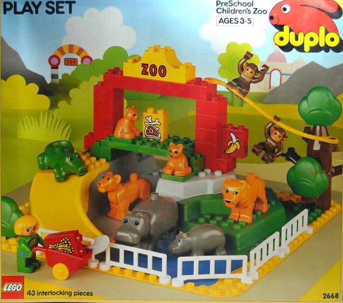 Lego Children's Zoo (Zoo Animal Antics)