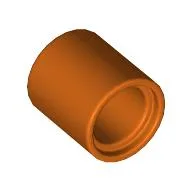 Technic Pin Connector Round 1L [Beam] / Reddish Orange