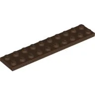 Plate 2 x 10 / Brown