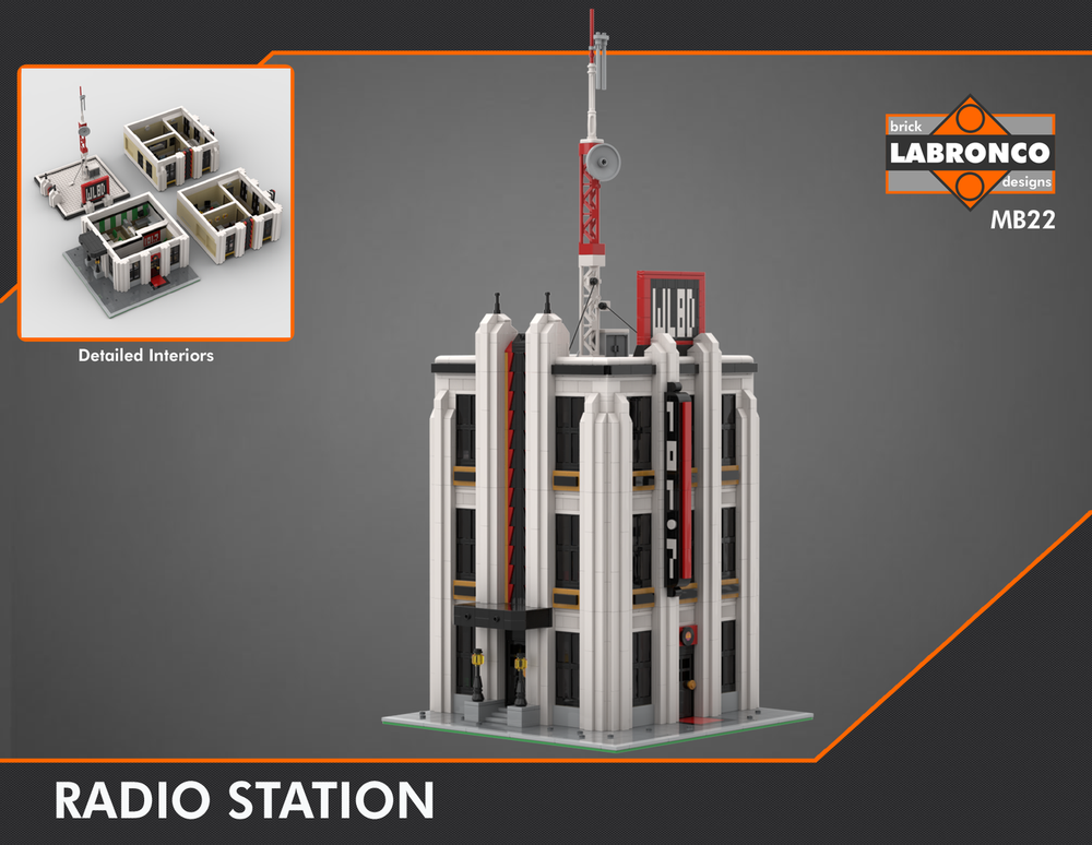 Lego MB22 - Radio Station