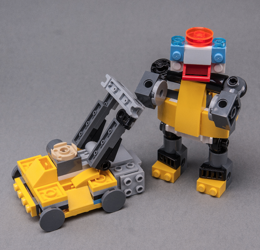 Lego 31090 Lawnmover & Robo man
