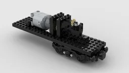 Train Engine with Power Functions