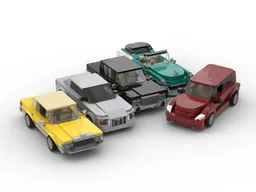 Pentastar Vehicle Pack - Set of Five Vehicles