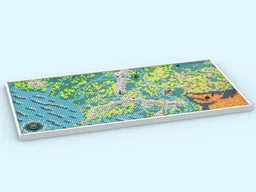 3D Map of Middle Earth
