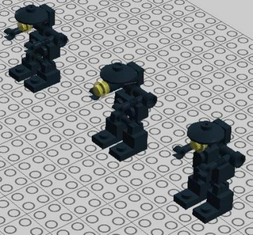 Lego 3 pit droids