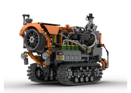 Steampunk Caterpillar Tractor