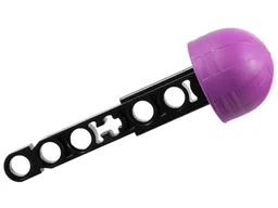 Projectile, Technic Competition Arrow, Beam Shaft with Solid Purple Rubber End