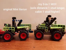 Mini Xerion with 3 Steering Modes