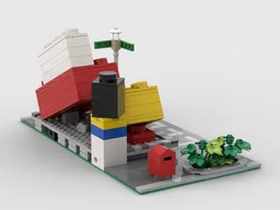 Modular History Basic Brick Monument