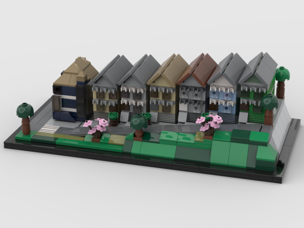 Lego The Painted Ladies - San Francisco