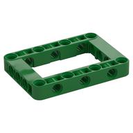 Lego Technic Beam Frame 5 x 7 with 3 x 5 Opening Thick / Green