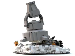 MOC "SnowSpeeder Crash"