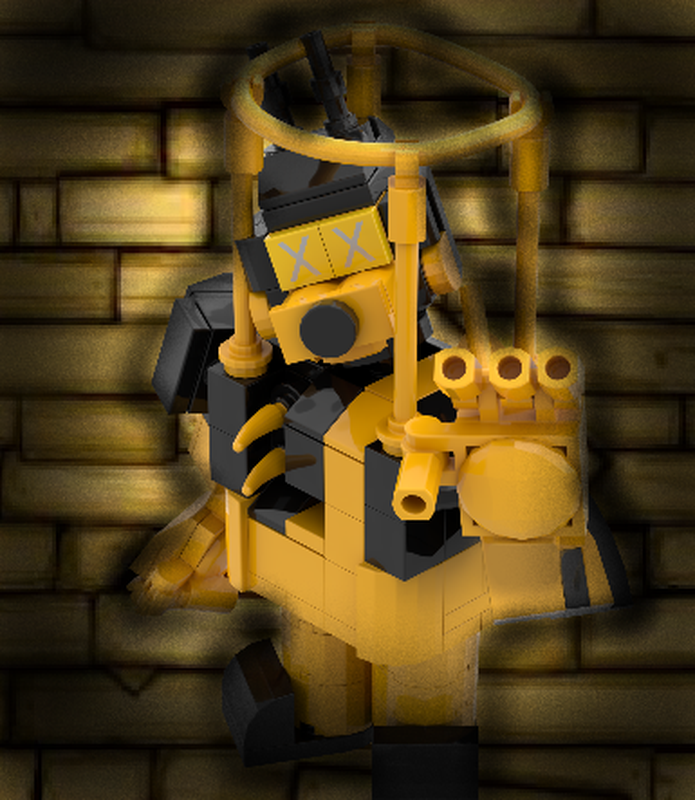 Lego Brute Boris (scaled to minifigure)