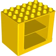 Duplo Cabinet 4 x 6 x 4 / Yellow