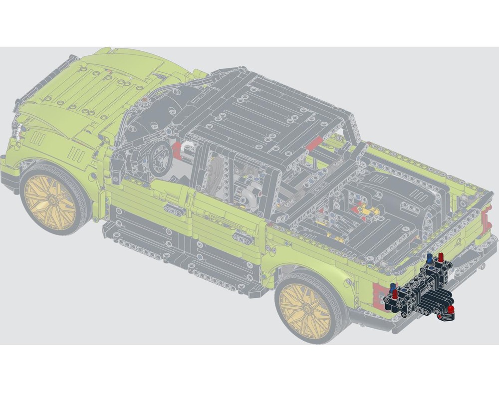 Lego Hitch Ball for 42115 Model B - Ford F150