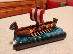 Small Viking Longship