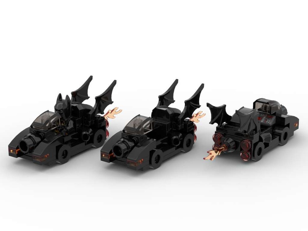 Lego 1989 Batmobile - 4 stud wide