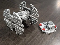 TIE Avenger and mini sienar testing facility