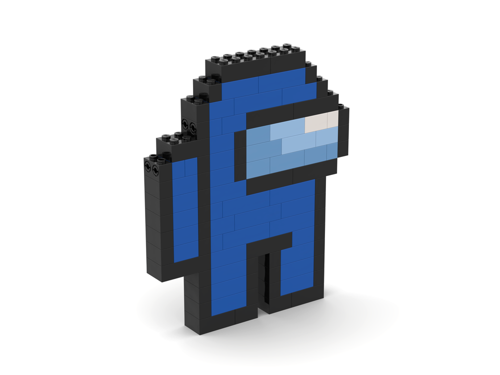 Lego Among Us Blue Crewmate