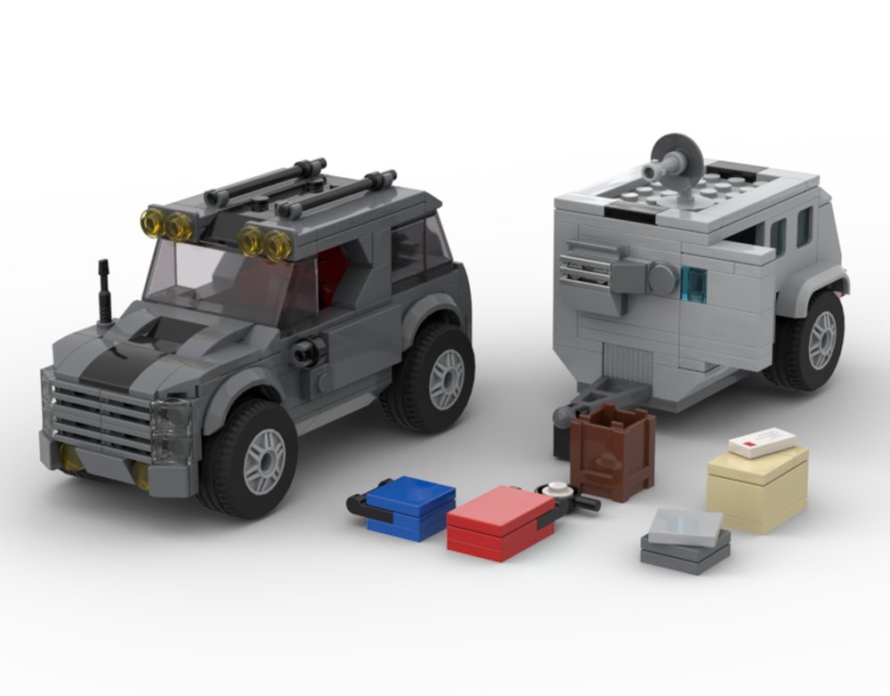 Lego SUV Camping Trip