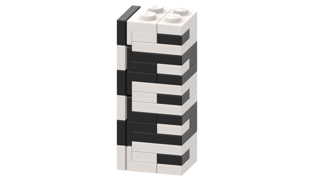 Lego Brickometer - brick, plate, and stud ruler