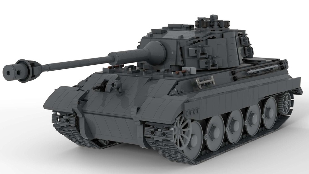 Lego WW2 Tank - Tiger II - "Kingtiger" (Sd.Kfz. 182)