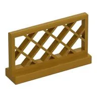 Fence Lattice 1 x 4 x 2 / Pearl Gold