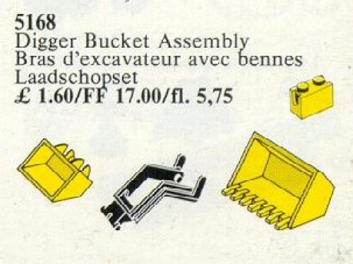 Lego Digger Bucket Assembly