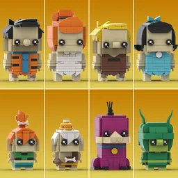 "The Flintstones" Brickheadz Series