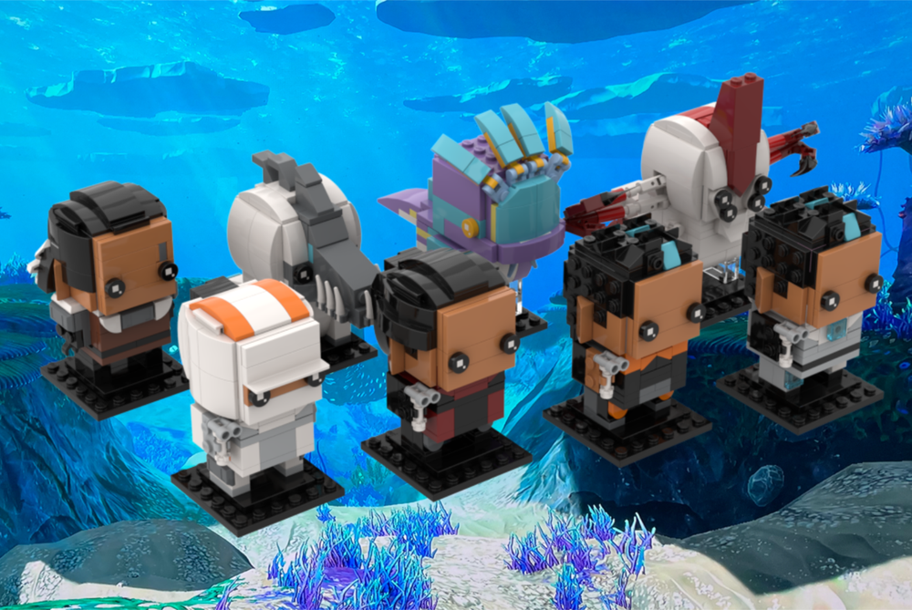 Lego Subnautica Brickheadz Bundle