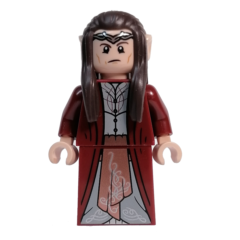 Lego Elrond - Dark Red Dress