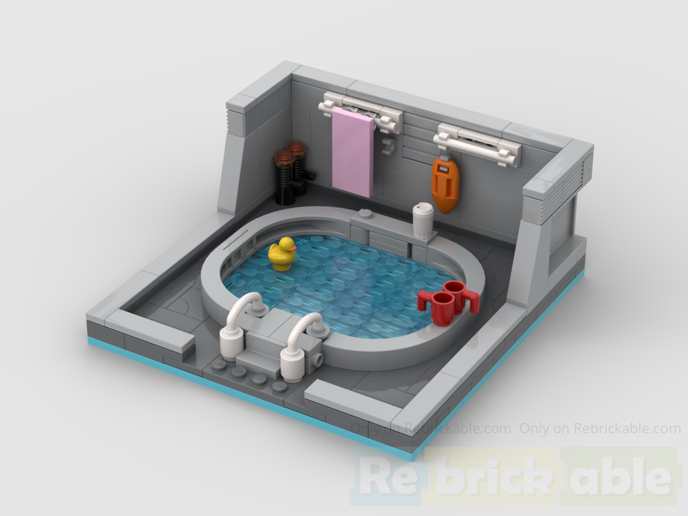 Lego Death Star Hot Tub / Beachtroopers Room