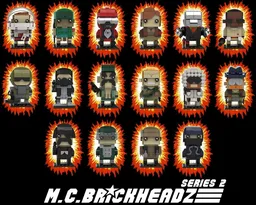 M.C.Brickheadz series 2 bundle