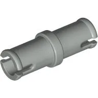 Technic Pin without Friction Ridges Lengthwise / Light Gray