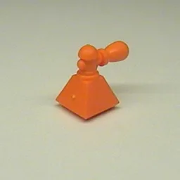 Belville / Scala, Equipment, Bottle Perfume with Pyramid Base and Atomizer / Orange