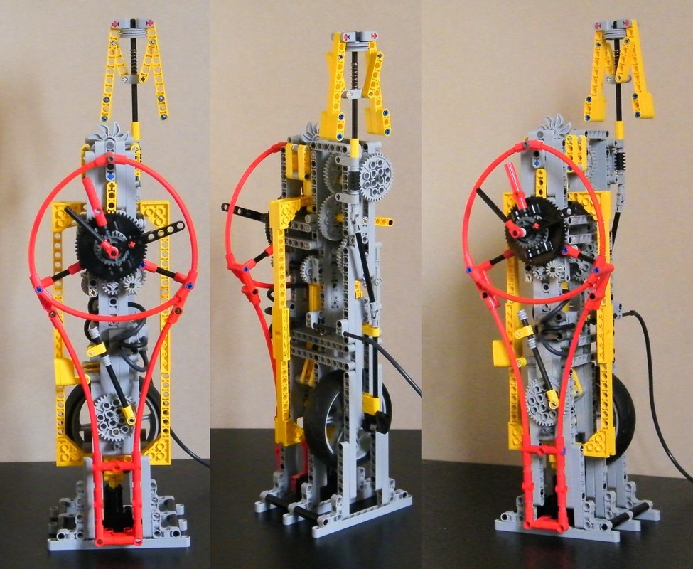 Lego Steampunk Pneumatic Clock