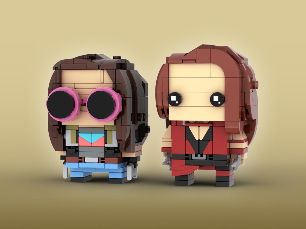 Lego X-23 & Elektra Brickheadz LEGO MOC - Deadpool & Wolverine