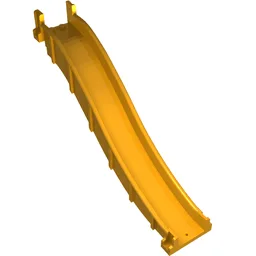 Fabuland, Slide / Medium Orange