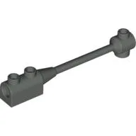 Bar 1 x 8 with Brick 1 x 2 Curved Top End (Original, No Axle Holder) / Dark Gray