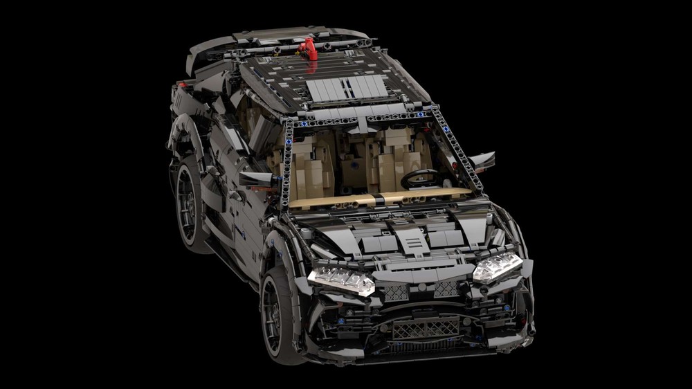 Lego Mansory Venatus Black (Lamborghini Urus)