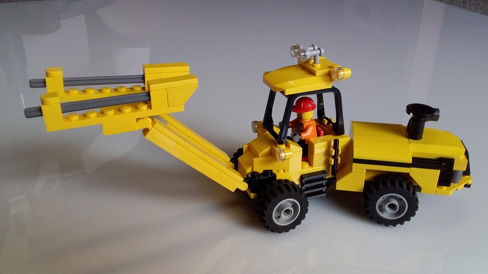 Lego Caterpillar Jumbo Mining Drill