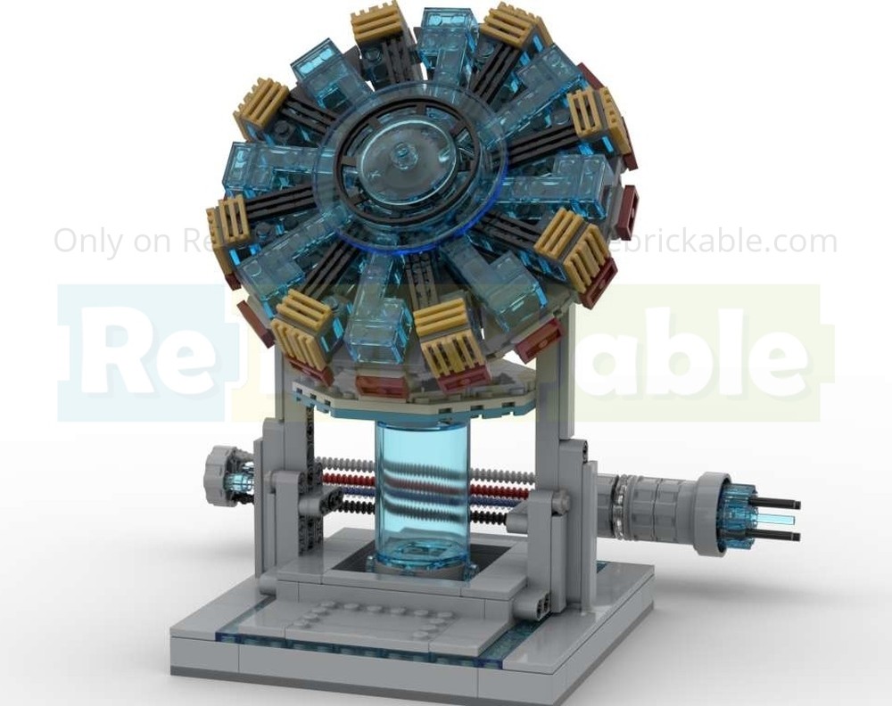 Lego Iron Man Arc Reactor v.1(Hulkbuster version)