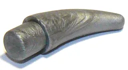 Animal Body Part, Barb / Claw / Tooth / Talon / Horn, Small / Flat Silver