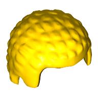 Lego Hair Coiled Texture [Plain] / Yellow