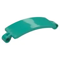 Technic Panel Curved 3 x 9 / Dark Turquoise