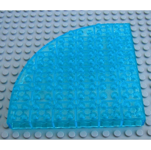 Lego Brick Round Corner 12 x 12 with 3 Missing Bottom Tubes