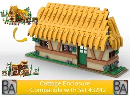 Cottage Enclosure - Compatible with Set 43242