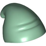 Lego Hat Gnome - Pointing Backwards / Sand Green